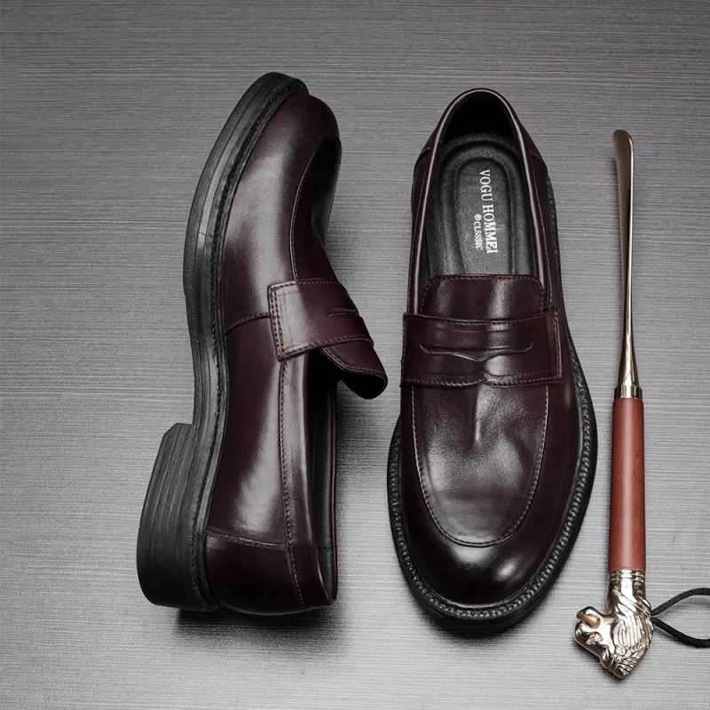 Voguhomme Loafers Men Black-3