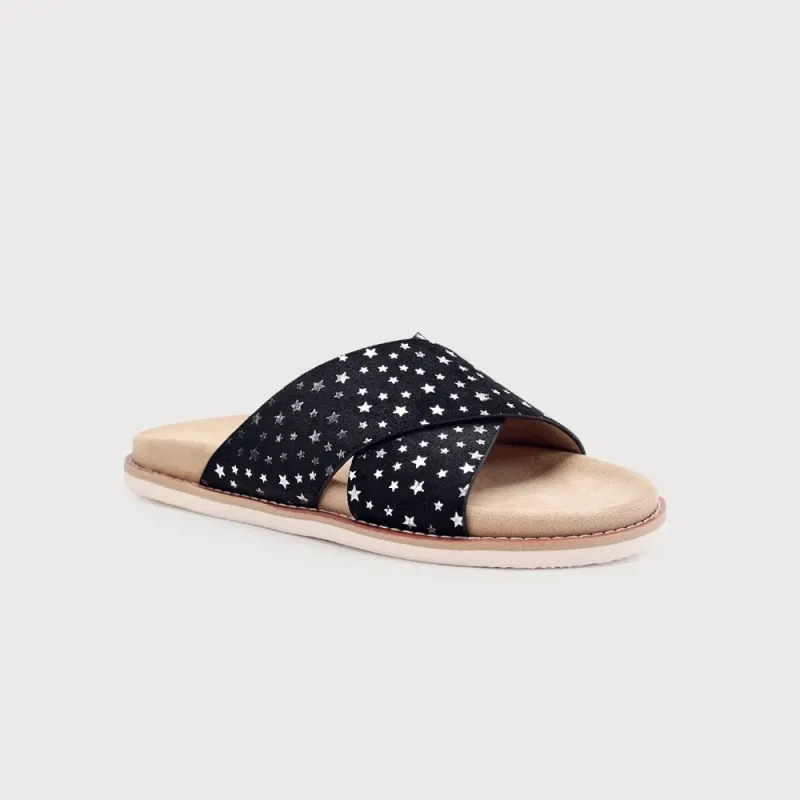Voguhomme Slip Resistant Abrasion Resistant Slide Slippers Men's-1