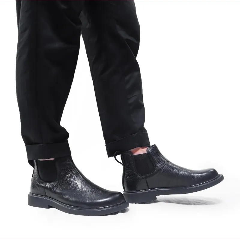 Voguhomme Chelsea Boots Men Black-3