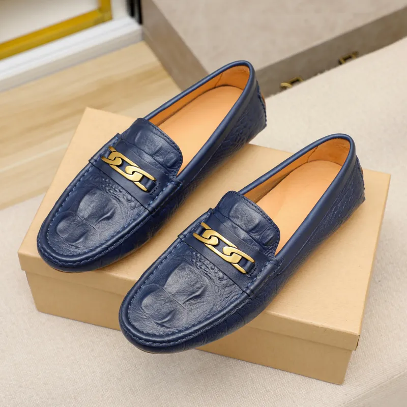Voguhomme Casual Shoes Men's Dark Blue-1