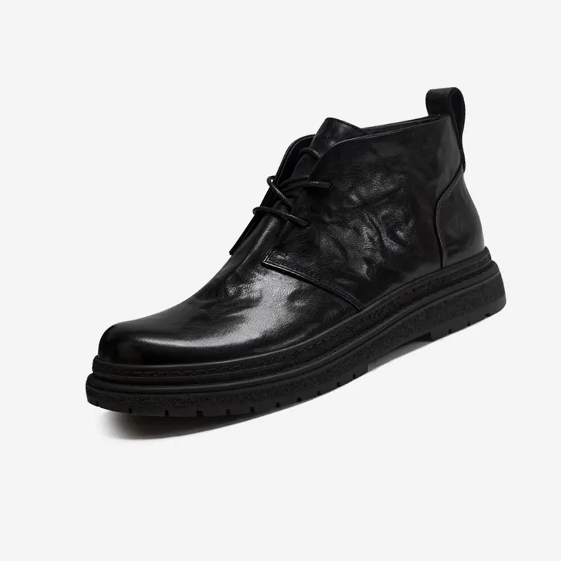 Voguhomme Ankle Boots Men's Black-5