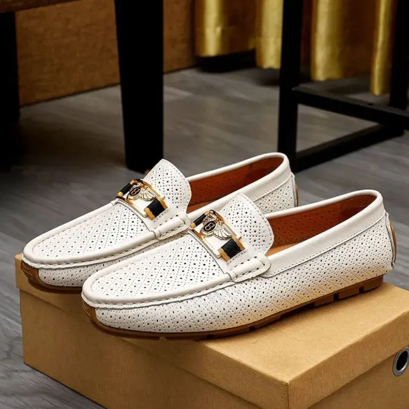 Voguhomme Casual Shoes Men's White-2