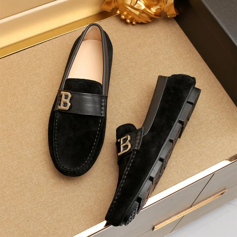 Voguhomme Men's Casual Shoes Men Low Top Black-3