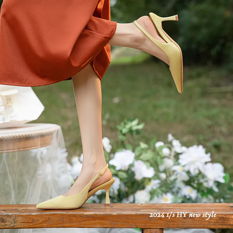 Beijiani High Heels Women's Light Yellow/Light Blue/Light Pink-9