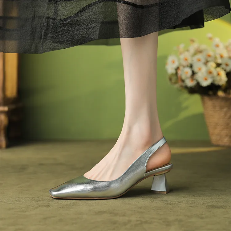 Beijiani Chunky Heel High Heels 3cm Women's-21