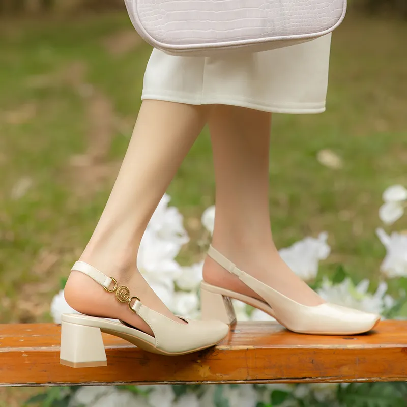 Beijiani Chunky Heel High Heels 3cm Women's-2