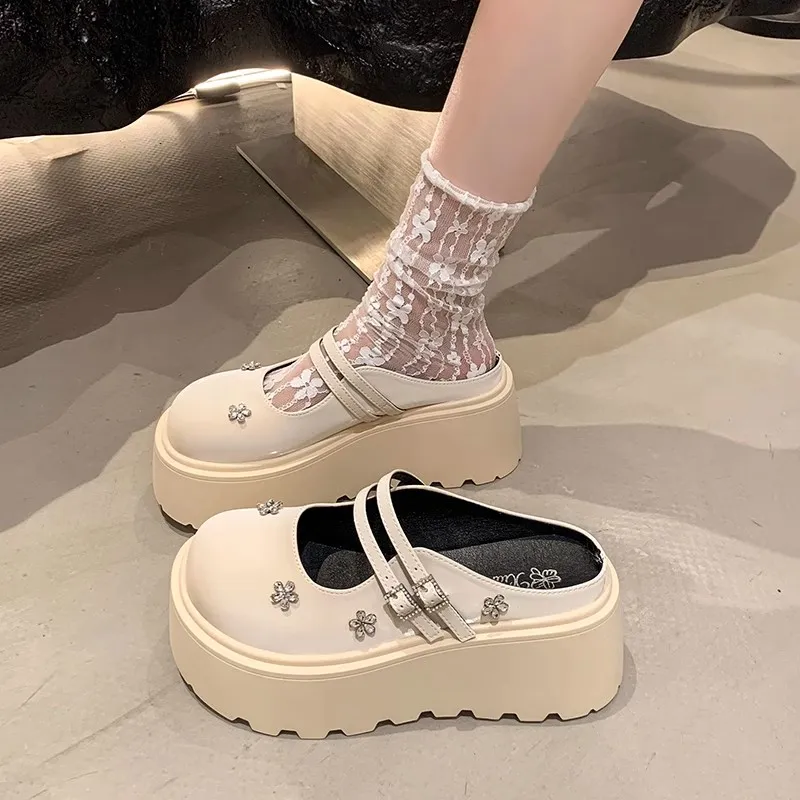 SHUXI Closed Toe Slippers Women's-3
