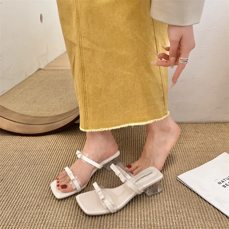 SHUXI Quiet Slip Resistant Slide Slippers Women's-29