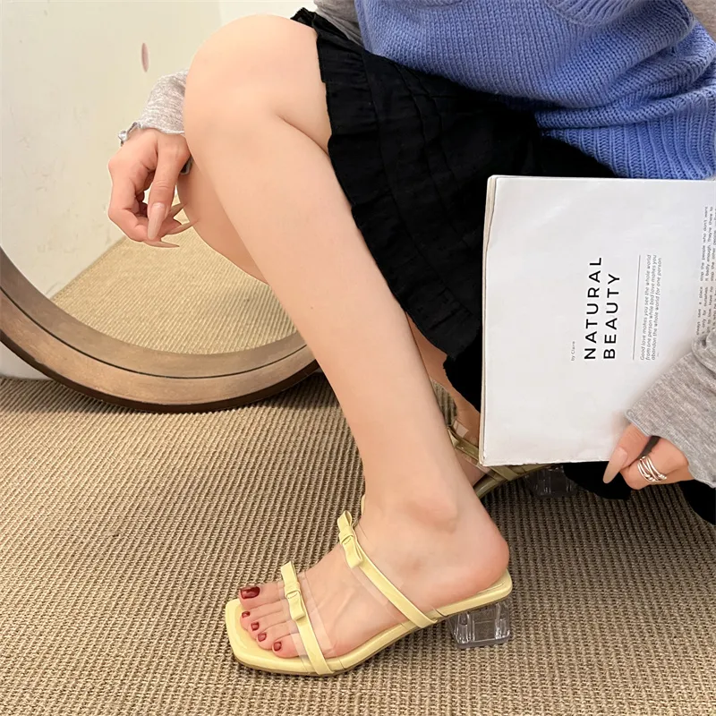 SHUXI Quiet Slip Resistant Slide Slippers Women's-32