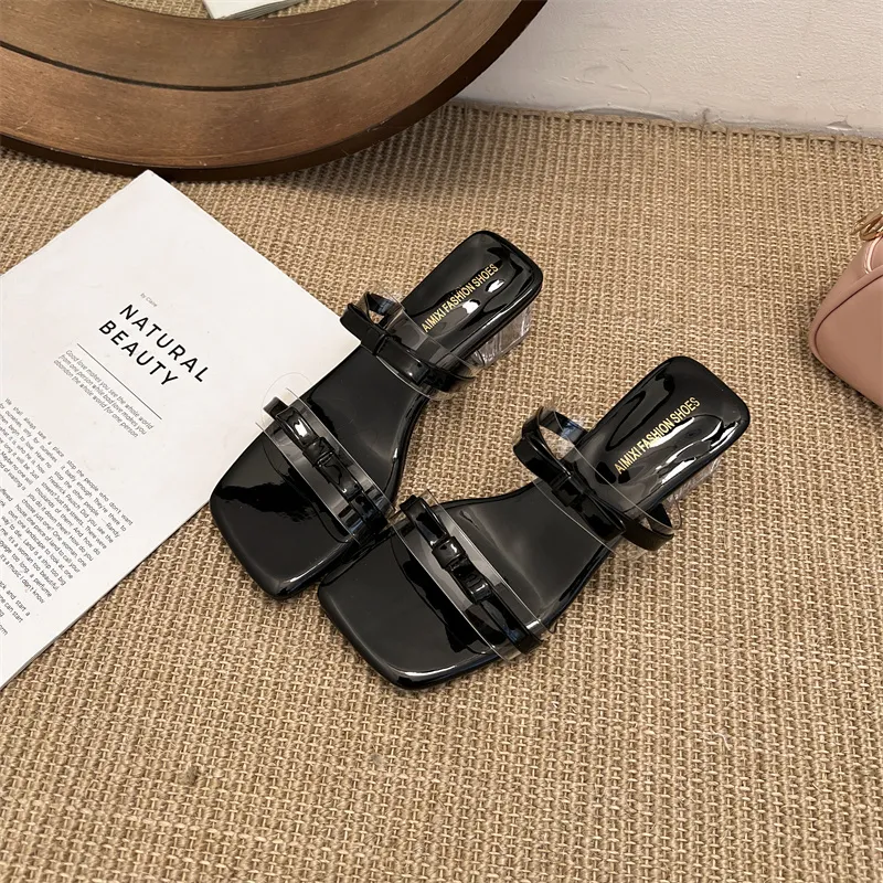 SHUXI Quiet Slip Resistant Slide Slippers Women's-22