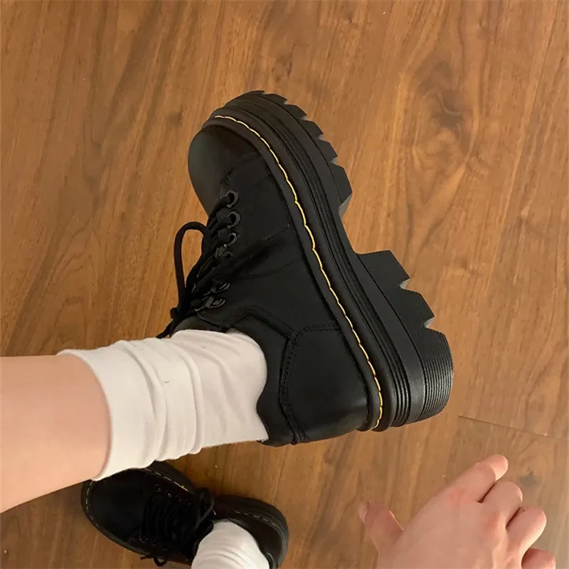 SHUXI Casual Single Shoes 5cm Women's-2