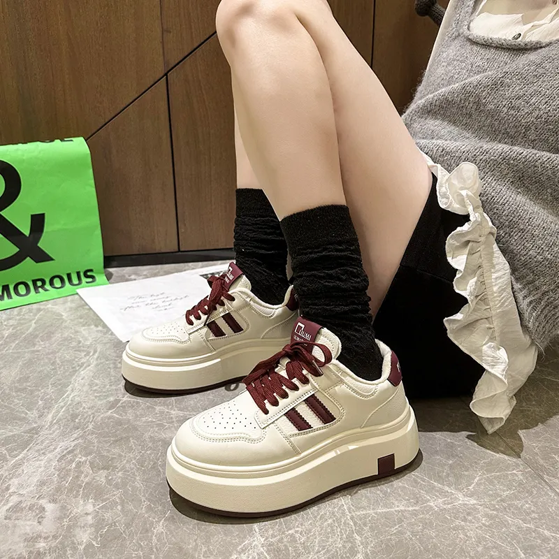 SHUXI Low-Top Skateboard Shoes Women's-17