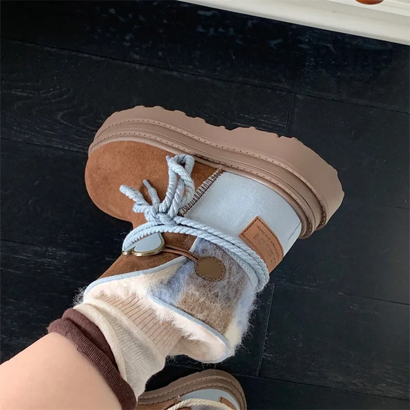 SHUXI Snow Boots Women's-9