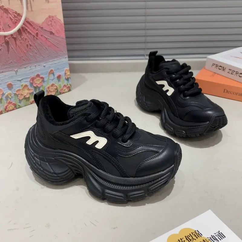 SHUXI Low Top Chunky Sneakers Women's-11