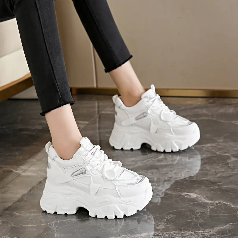 SHUXI Low-Top Chunky Sneakers Women's-7