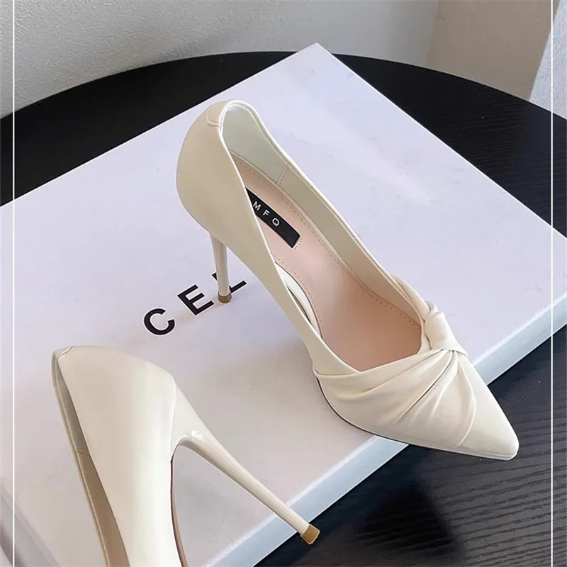 SHUXI Slim Heel High Heels Women's-4