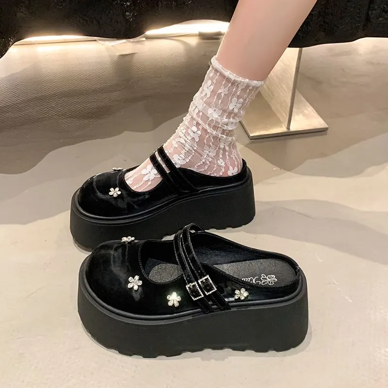 SHUXI Closed Toe Slippers Women's-12