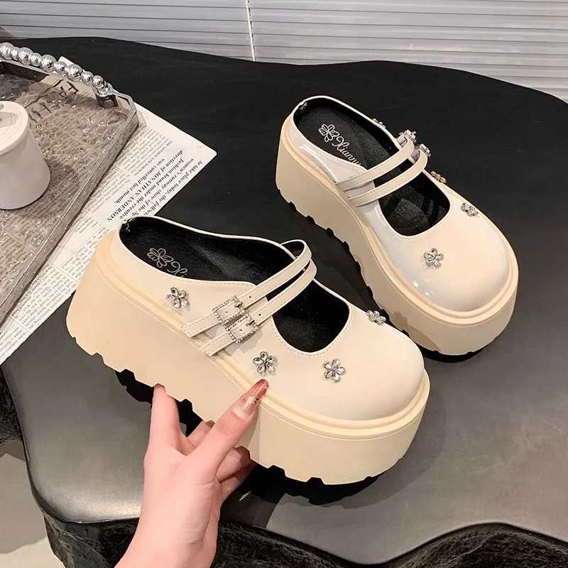 SHUXI Closed Toe Slippers Women's-18