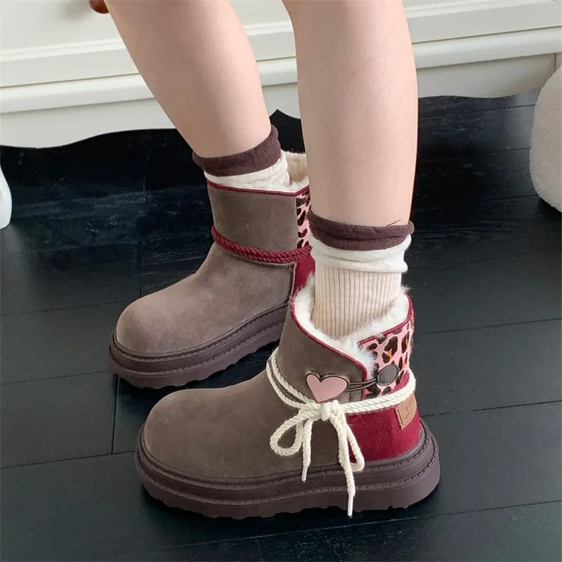 SHUXI Snow Boots Women's-14