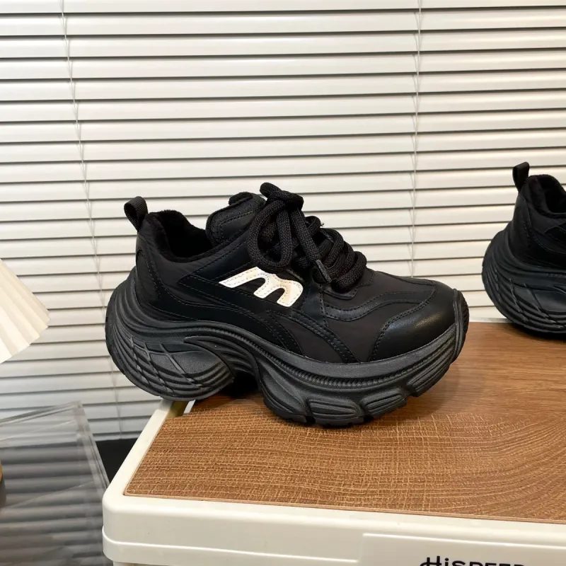 SHUXI Low Top Chunky Sneakers Women's-10