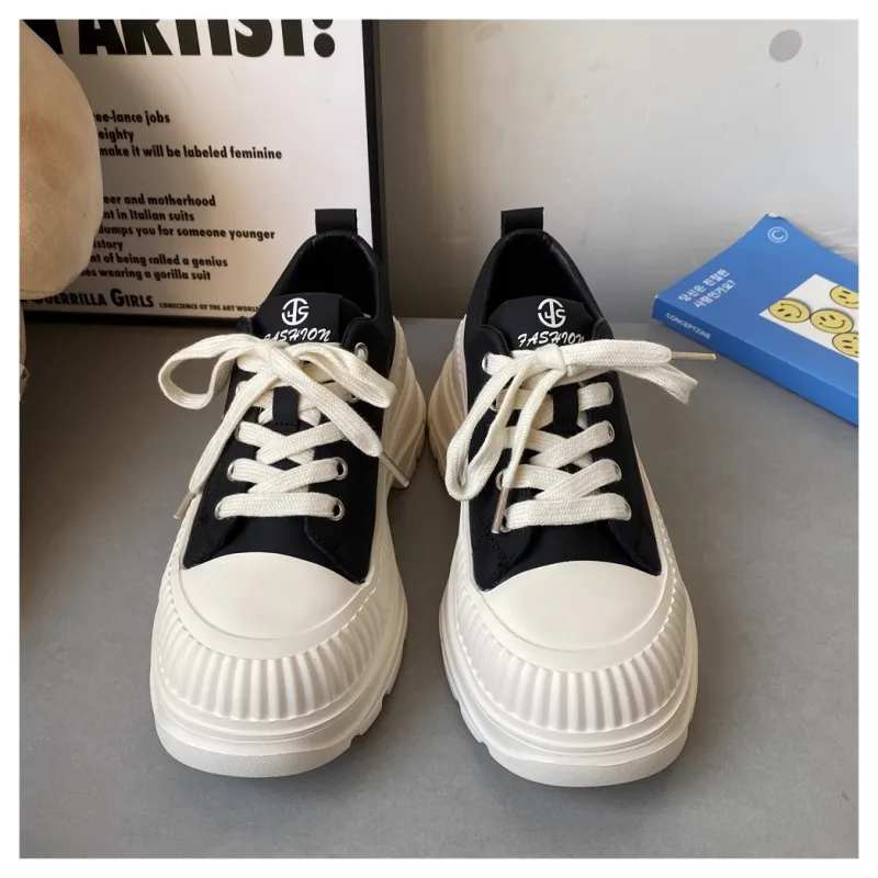 SHUXI Slip-Resistant Coverage Skateboard Shoes Women's-16