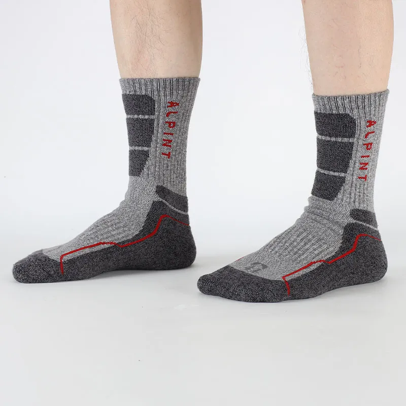 ALPINT MOUNTAIN Sports Socks Unisex 1 Pack-3