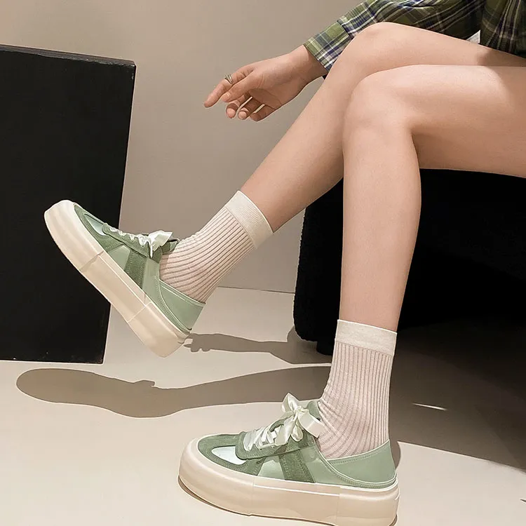 ZHR Non-slip Lightweight Skateboard Shoes Women's-13