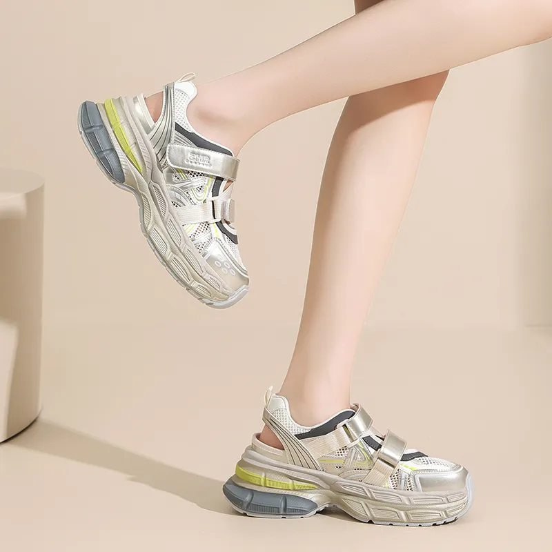 ZHR Super Star Era Abrasion Resistant Breathable Low Top Chunky Sneakers Women's-3