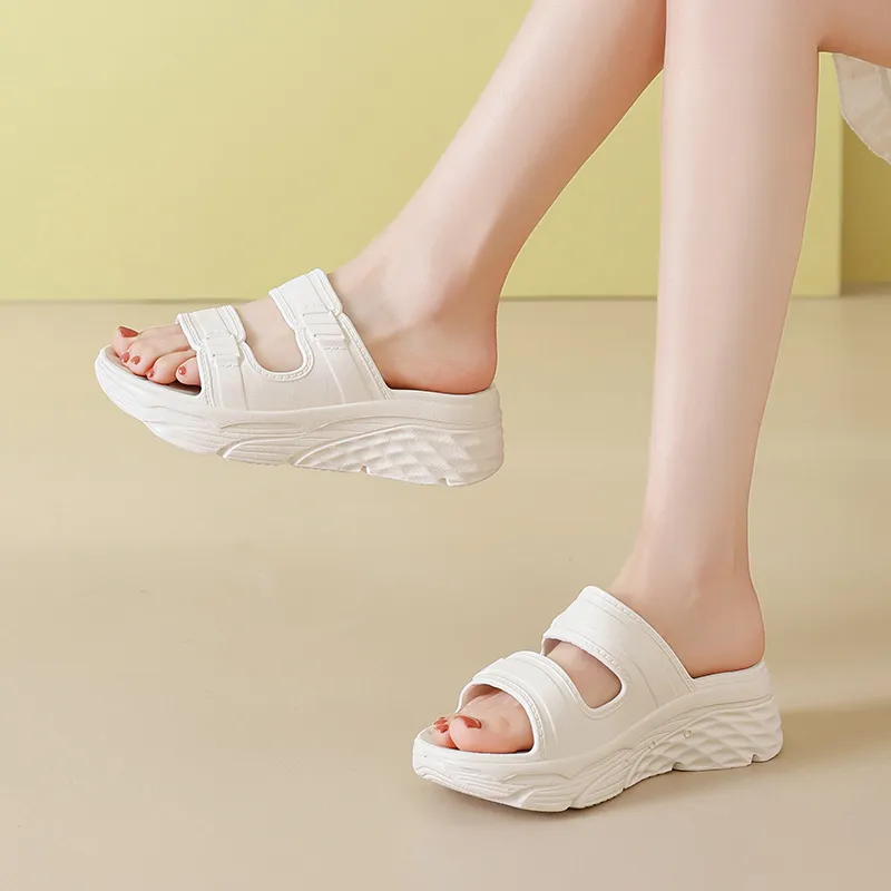 ZHR EVA Odor Resistant, Abrasion Resistant Cushioning Slide Slippers Women's-2