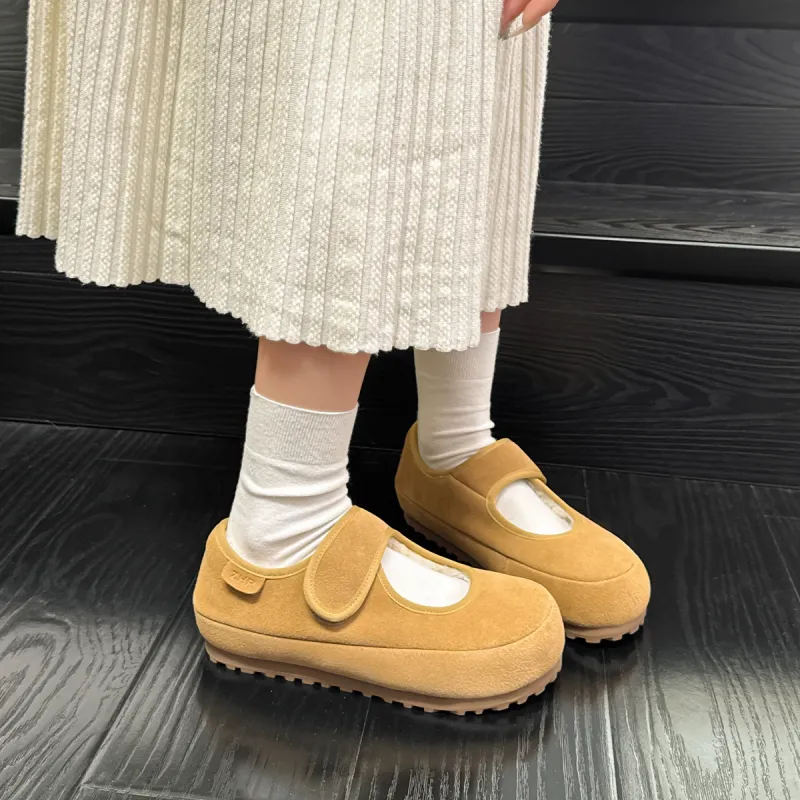 ZHR Fashion Ballet Shoes Casual Single Shoes Women's-3
