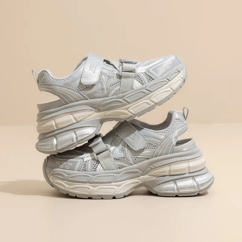 ZHR Super Star Era Abrasion Resistant Breathable Low Top Chunky Sneakers Women's-9
