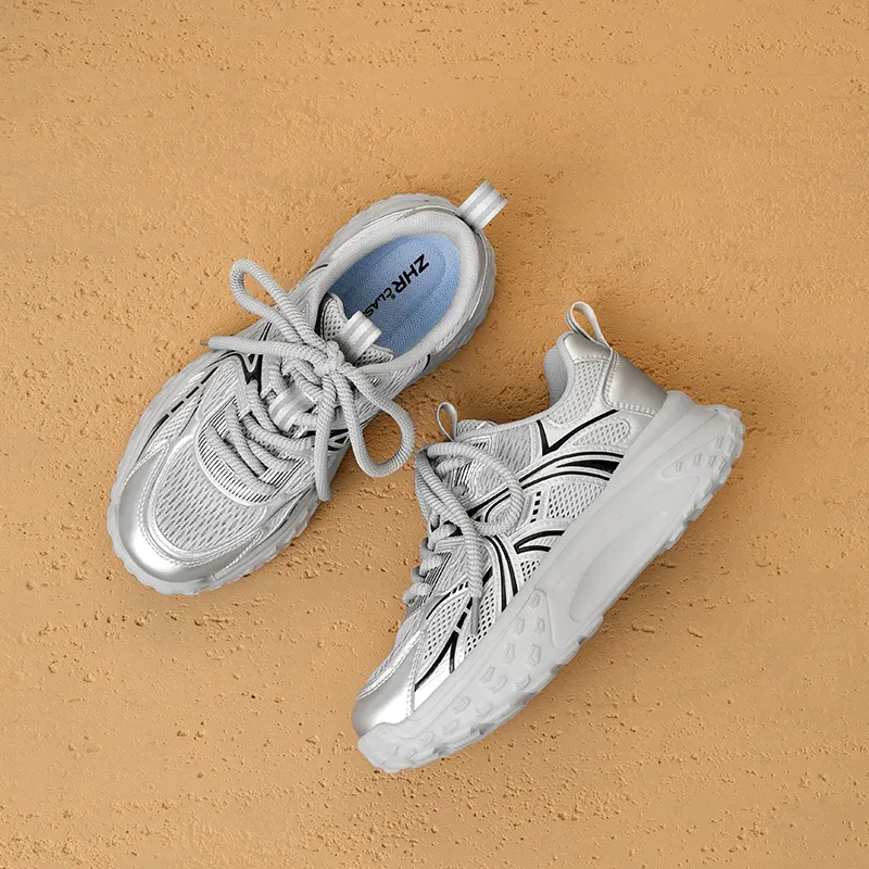 ZHR Whale Shoes Abrasion Resistant Breathable Low Top Casual Shoes Women's-4