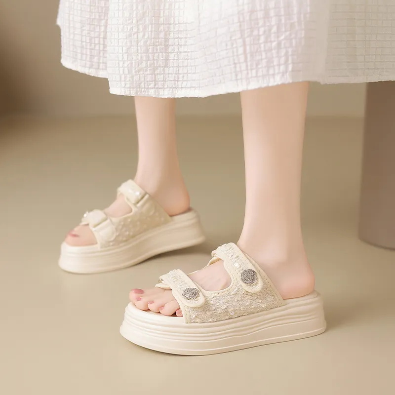 ZHR Quiet Abrasion Resistant Slide Slippers Women's-1