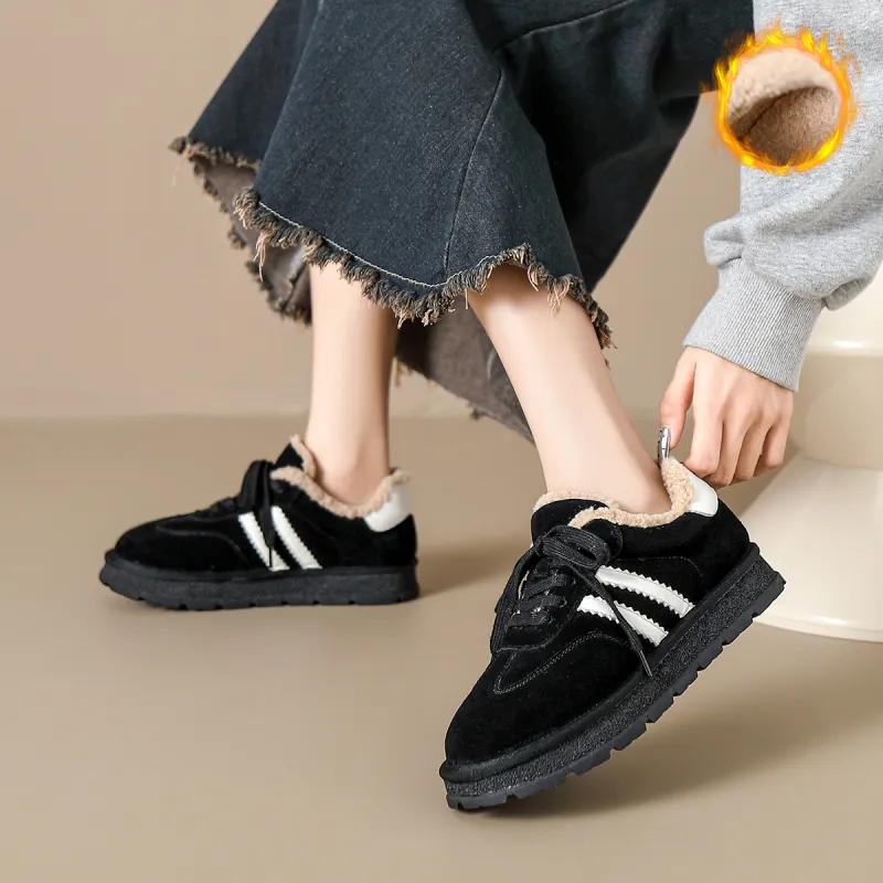 ZHR Small Stove Collection Coverage Wear-Resistant Low-Top Skateboard Shoes Women's-6
