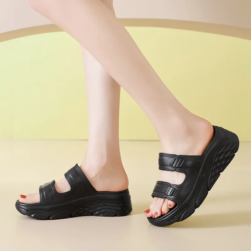 ZHR EVA Odor Resistant, Abrasion Resistant Cushioning Slide Slippers Women's-7