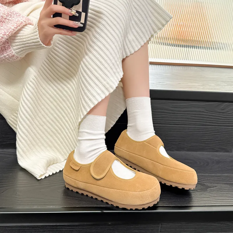 ZHR Fashion Ballet Shoes Casual Single Shoes Women's-2