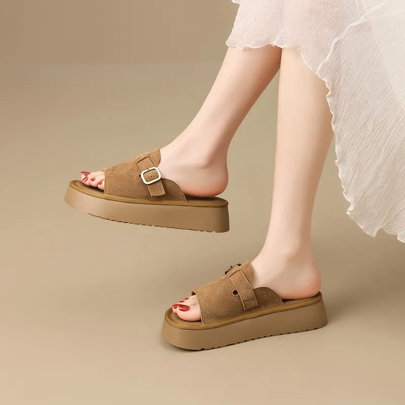 ZHR Metal Slide Slippers Women's-7