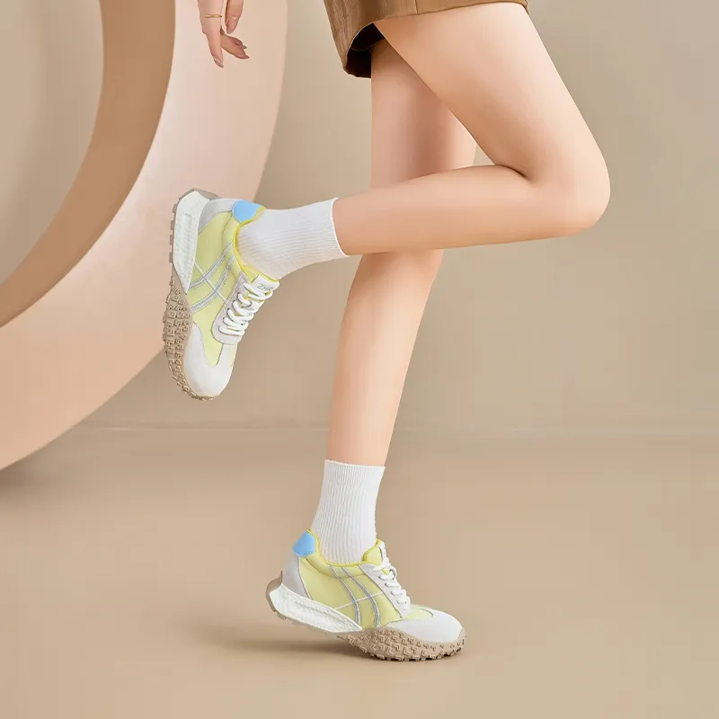 ZHR Trendy Cortez Shoes Slip Resistant, Abrasion Resistant, Breathable, Height Increasing Low Top Casual Shoes Women's-5