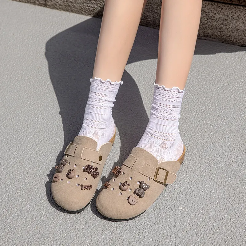 ZHR Quiet, Odor Resistant, Abrasion Resistant Closed Toe Slippers Women's-3