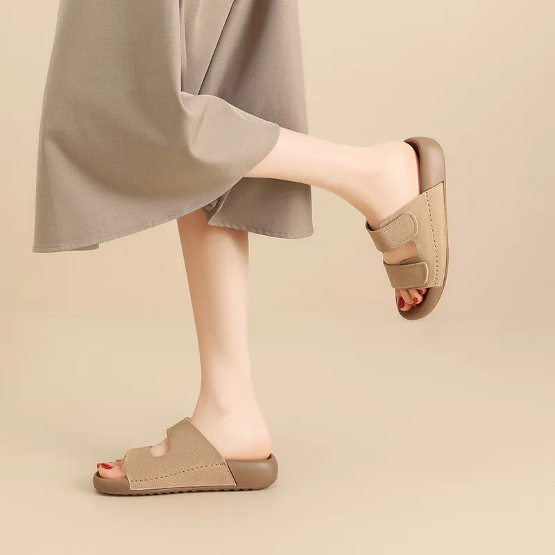 ZHR Quiet Abrasion Resistant Slide Slippers Women's-2