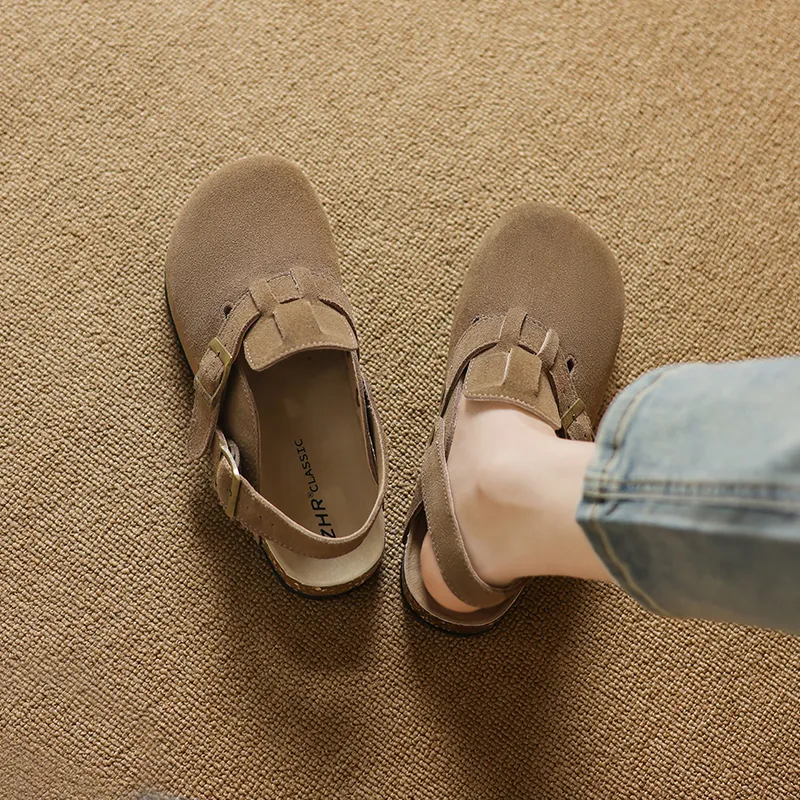 ZHR Metal Quiet, Odor Resistant, Abrasion Resistant Wrap toe Slippers Women's-7