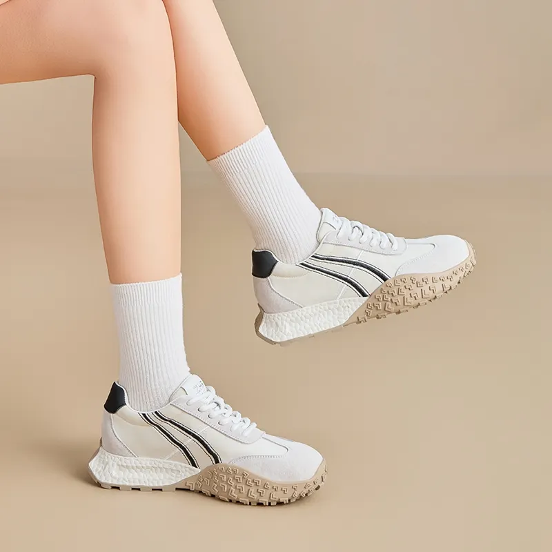 ZHR Trendy Cortez Shoes Slip Resistant, Abrasion Resistant, Breathable, Height Increasing Low Top Casual Shoes Women's-10