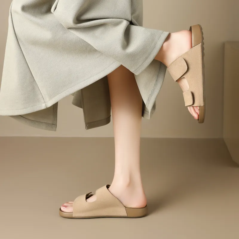 ZHR Quiet, Odor Resistant, Abrasion Resistant Slide Slippers Women's-4