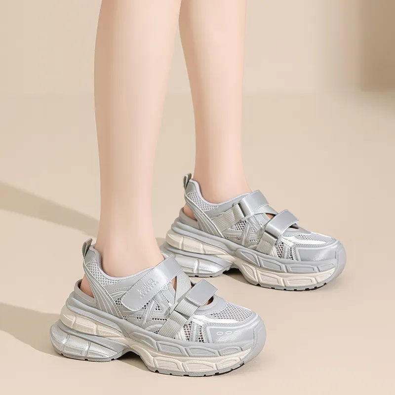 ZHR Super Star Era Abrasion Resistant Breathable Low Top Chunky Sneakers Women's-7