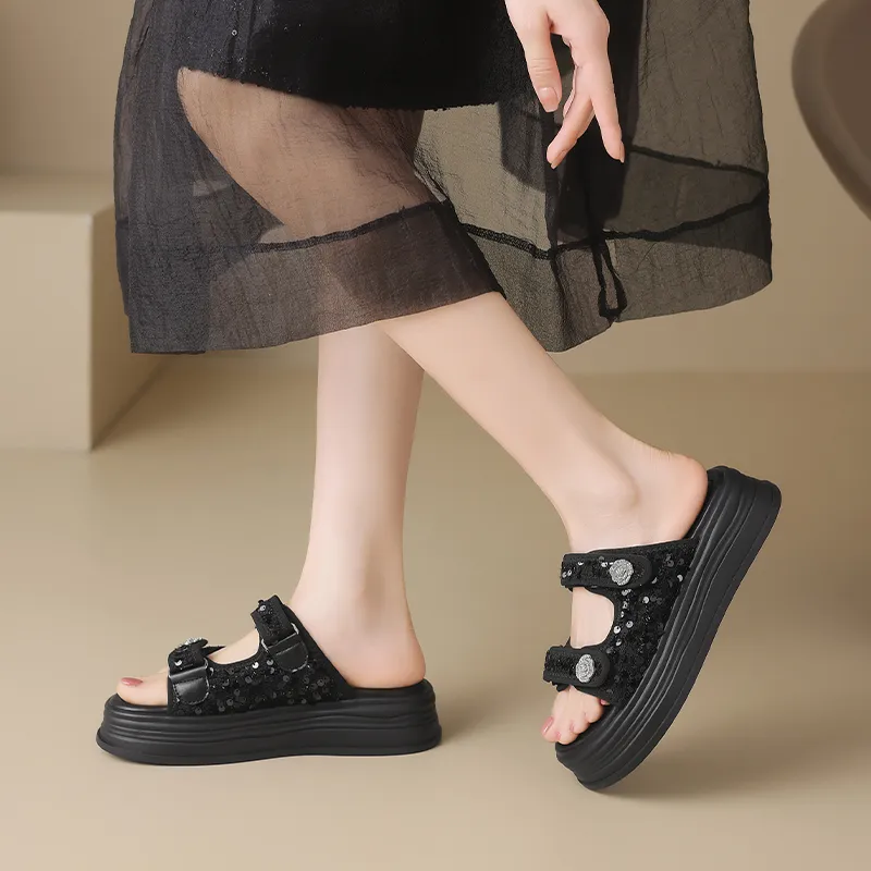 ZHR Quiet Abrasion Resistant Slide Slippers Women's-7