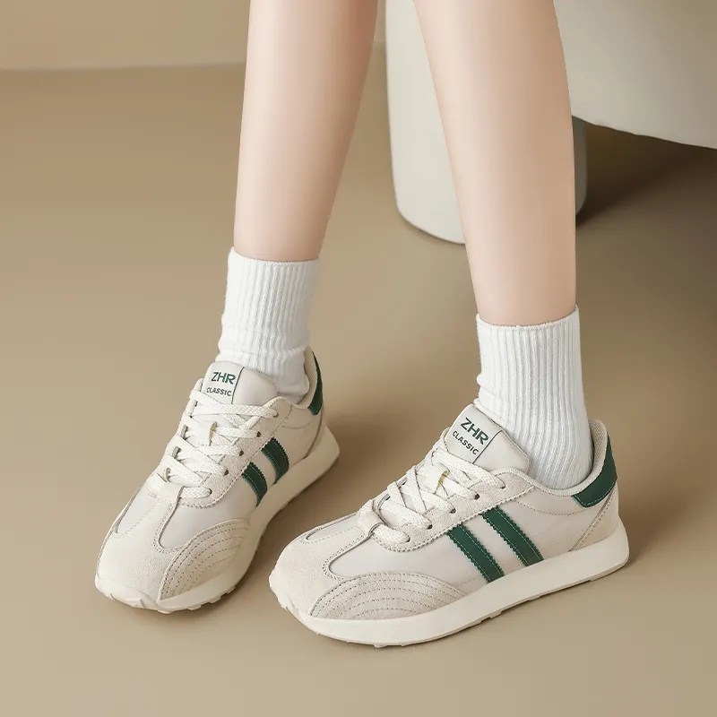 ZHR Cortez Shoes Wear resistant And Lightweight Low Top Casual Shoes Women's-3