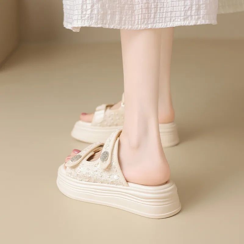 ZHR Quiet Abrasion Resistant Slide Slippers Women's-3