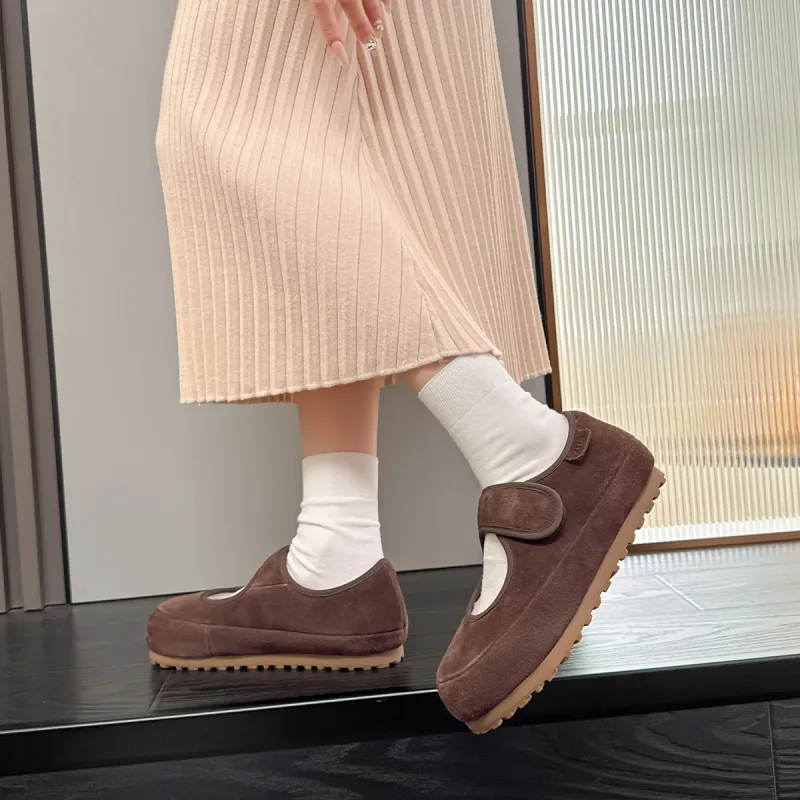 ZHR Fashion Ballet Shoes Casual Single Shoes Women's-10