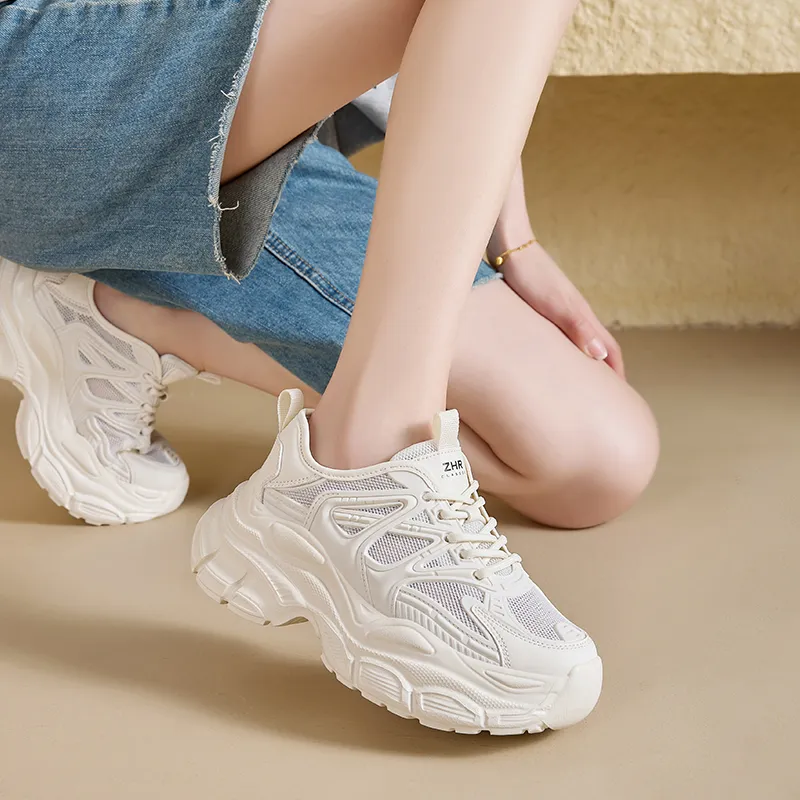 ZHR Abrasion Resistant Low Top Chunky Sneakers Women's-2