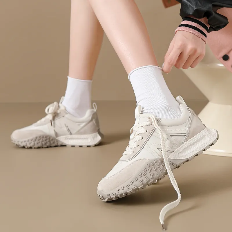 ZHR Ah Gan Shoes Wear resistant And Lightweight Low Top Casual Shoes Women's-3